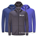 Pasadyang logo Plain Men&#39;s Zip Up Zipper Hoodies